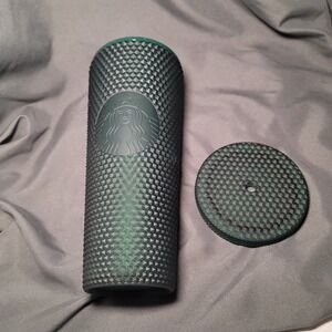 Starbucks  Holiday Pine Green Studded 24oz Venti Cold Cup Tumbler